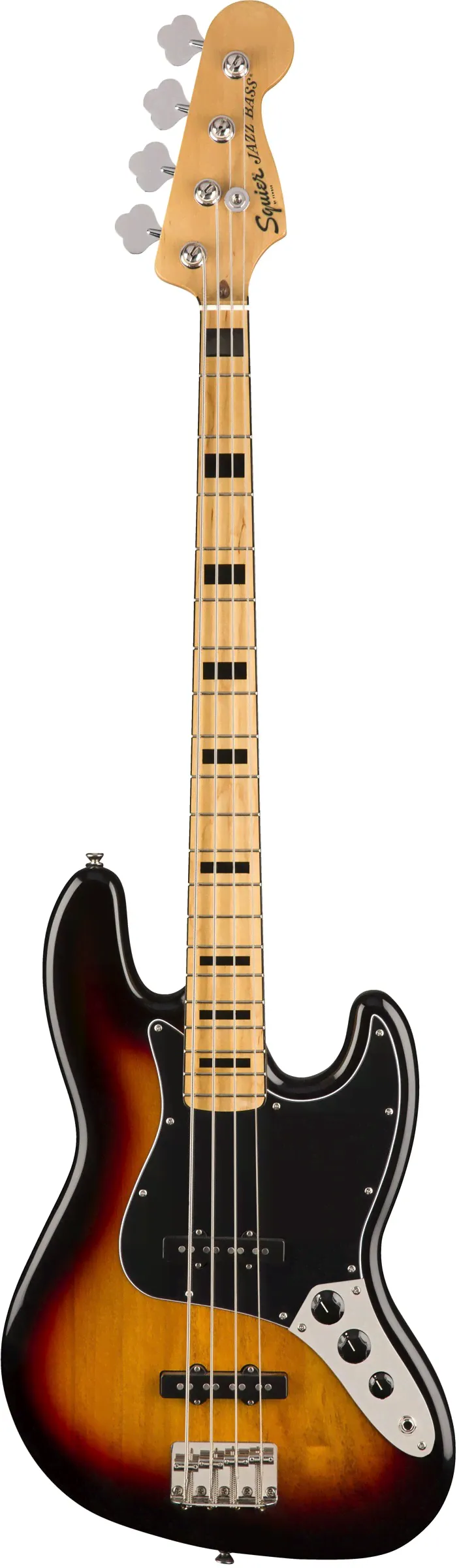 FENDER SQUIER Classic Vibe 70s Jazz Bass MN 3-Tone Sunburst-4