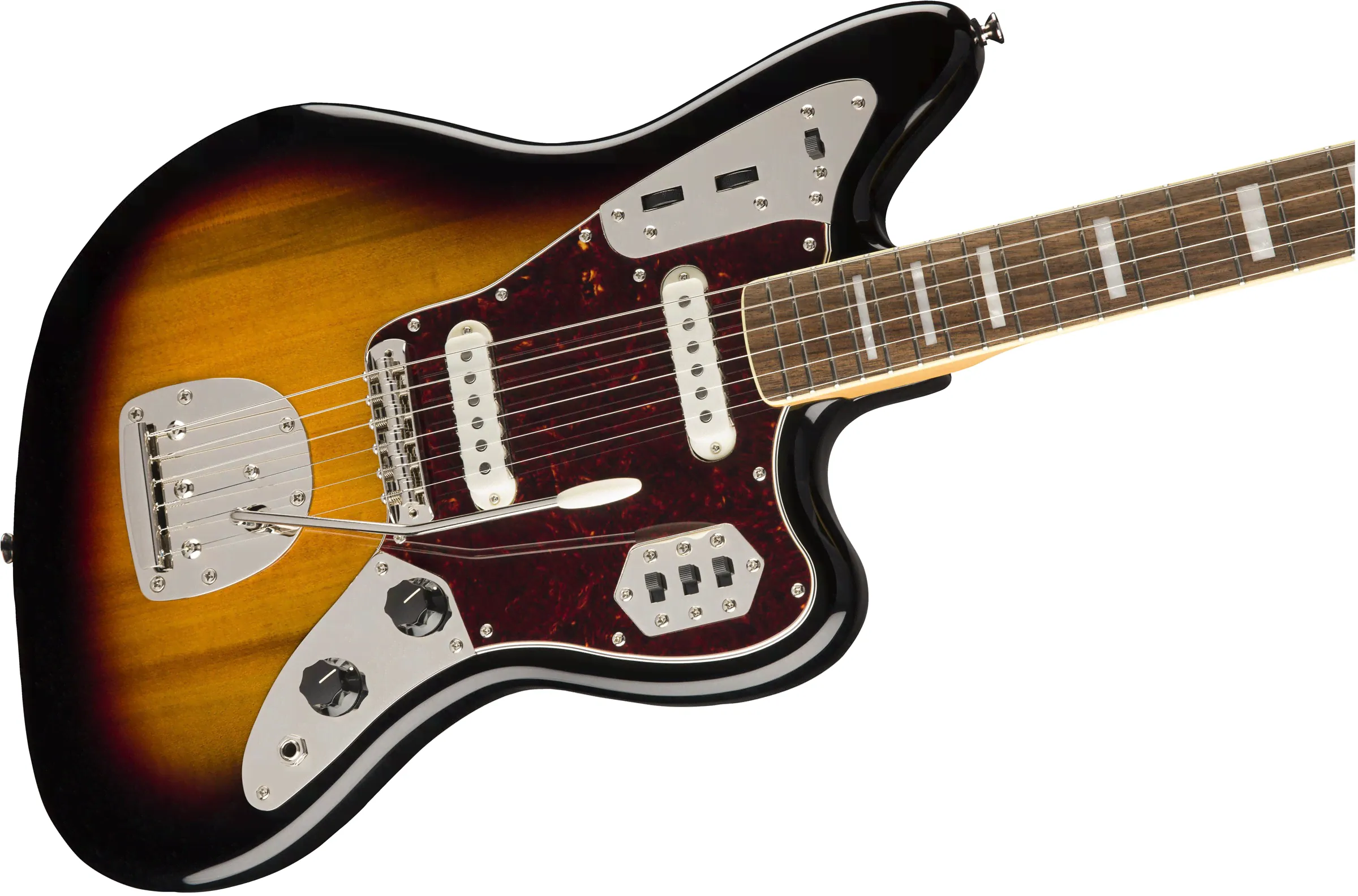 FENDER SQUIER Classic Vibe 70s Jaguar LRL 3-Tone Sunburst-2