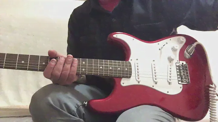 2009 Squier Strat Affinity Series Candy Apple Red Indonesia