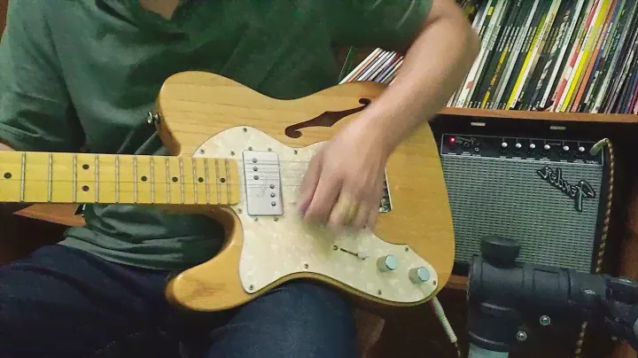 Play Rock Guitar / Squier Classic Vibe 70s Telecaster Thinline / Fender Frontman™ 15G