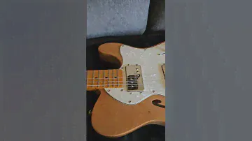 Squier Classic Vibe 70s Telecaster Thinline - Natural #electricguitar #fender #telecaster #squier
