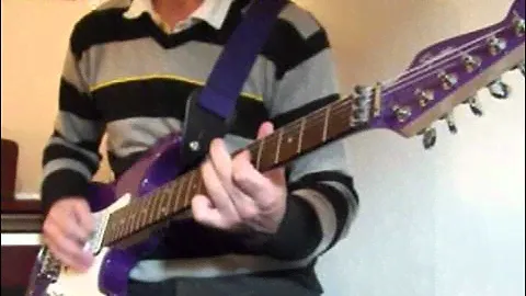 OUTRAGEOUSLY Cool Squier Stagemaster Stratocaster by Fender in Purple