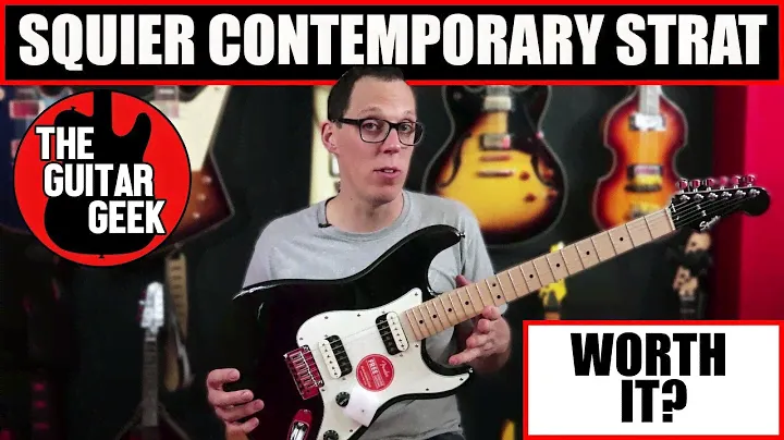 Squier Contemporary Strat  HH - Unboxing, playthough and unbiased review