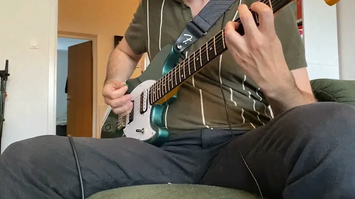 Hot rodded Squier Bullet Mustang