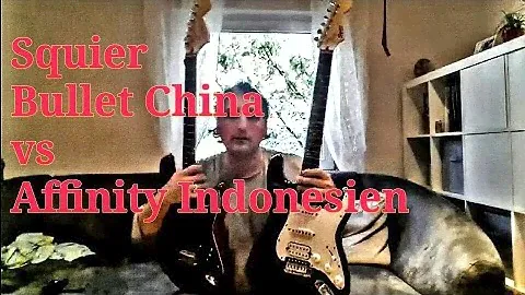 Squier Bullet vs Squier Affinity Made in Indonesia