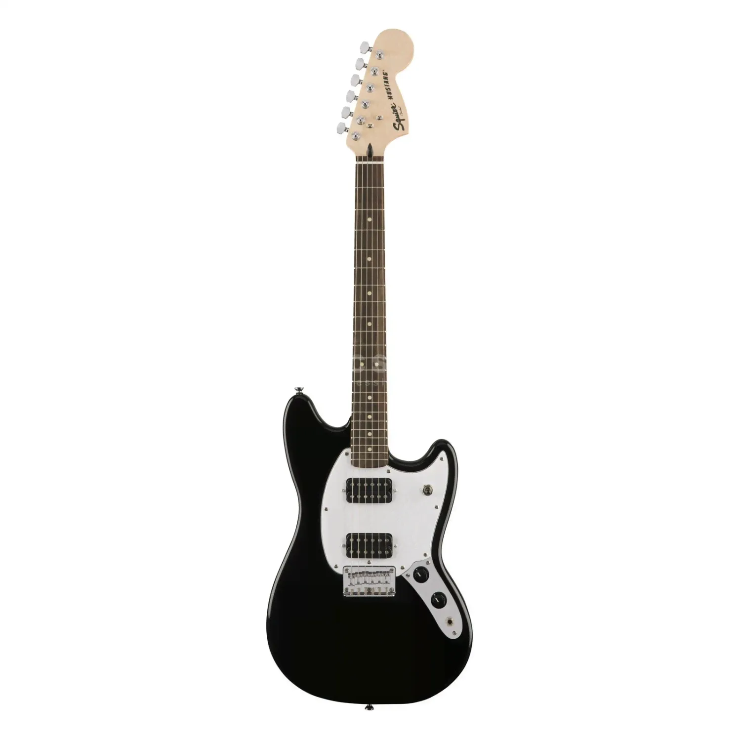 Fender Squier BULLET MUSTANG HH BLK - электрогитара-0