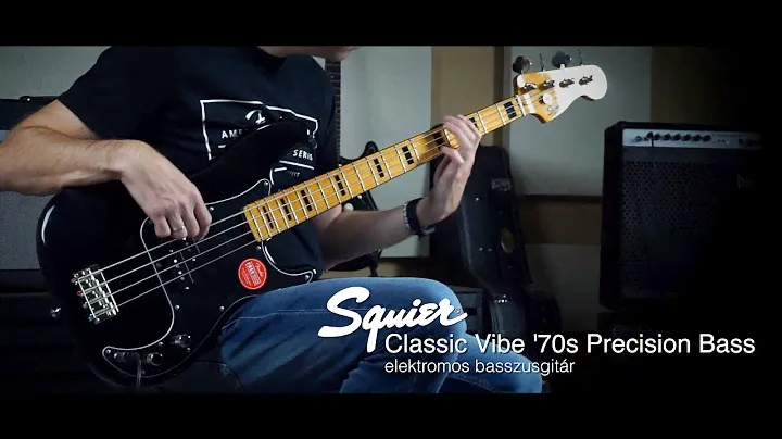 Squier Classic Vibe '70s Precision Bass elektromos basszusgitár