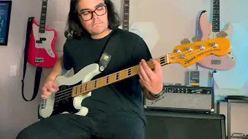 Blink-182 "Dammit" BASS COVER w/Squier Classic Vibe 70's Precision Bass