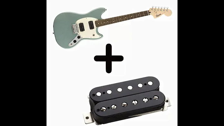 Install seymour duncan sh-1n pickup to Squier bullet mustang