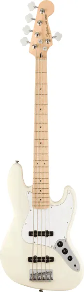 Fender Squier Affinity 2021 Jazz Bass V MN Olympic White