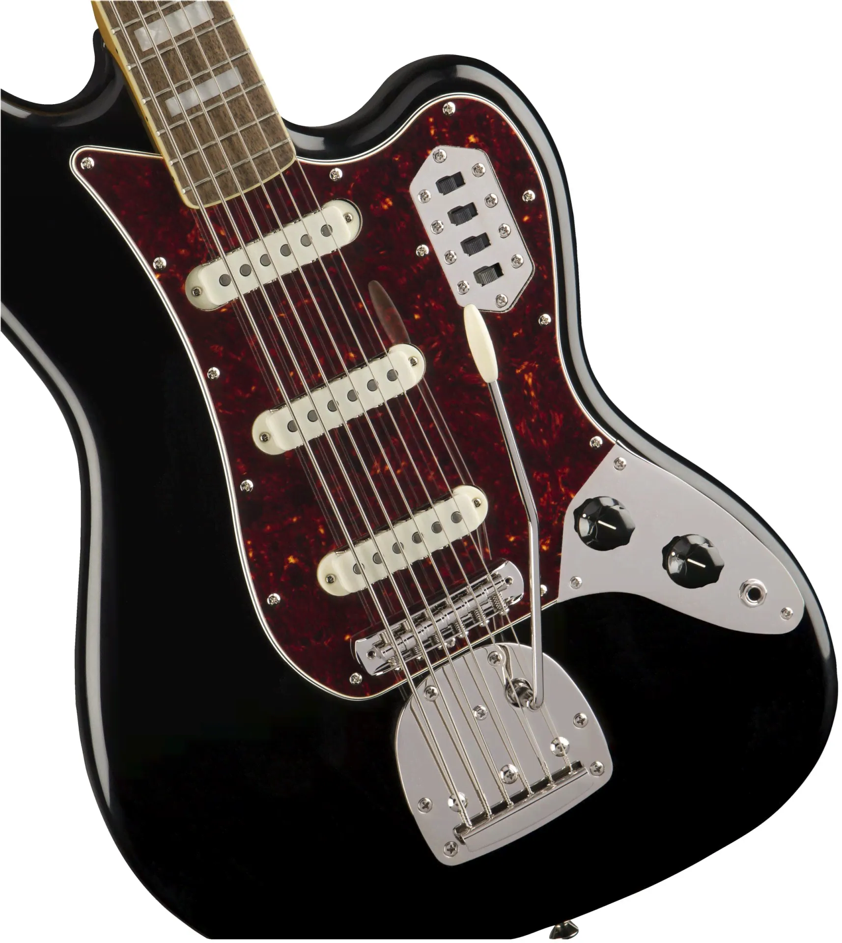 FENDER SQUIER Classic Vibe BASS VI LRL Black-0