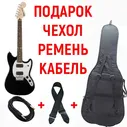 Гитара электро FENDER SQUIER BULLET MUSTANG BLACK