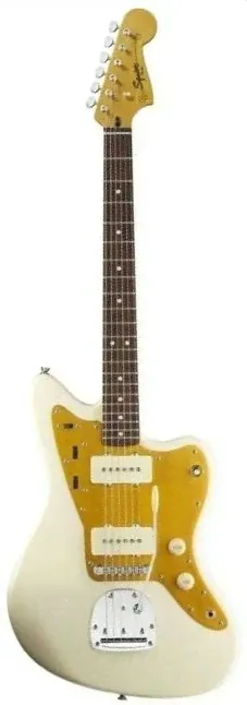 Электрогитара FENDER SQUIER J MASCIS JAZZMASTER RW VINTAGE WHITE-0