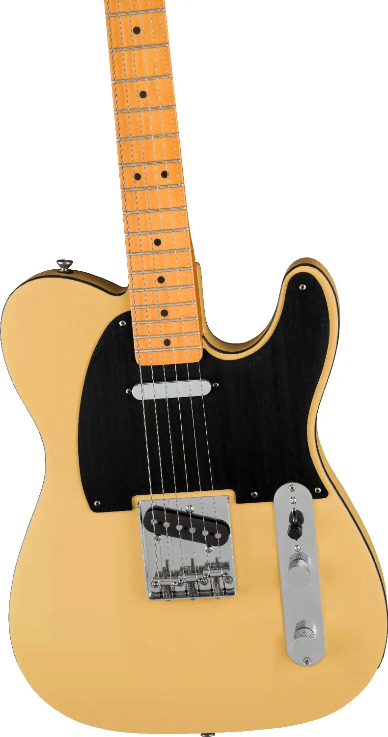 FENDER SQUIER 40th Anniversary Telecaster MN Aged Hardware Satin Vintage Blonde-1